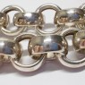 (n1495)Gargantilla de plata modelo Rolo.